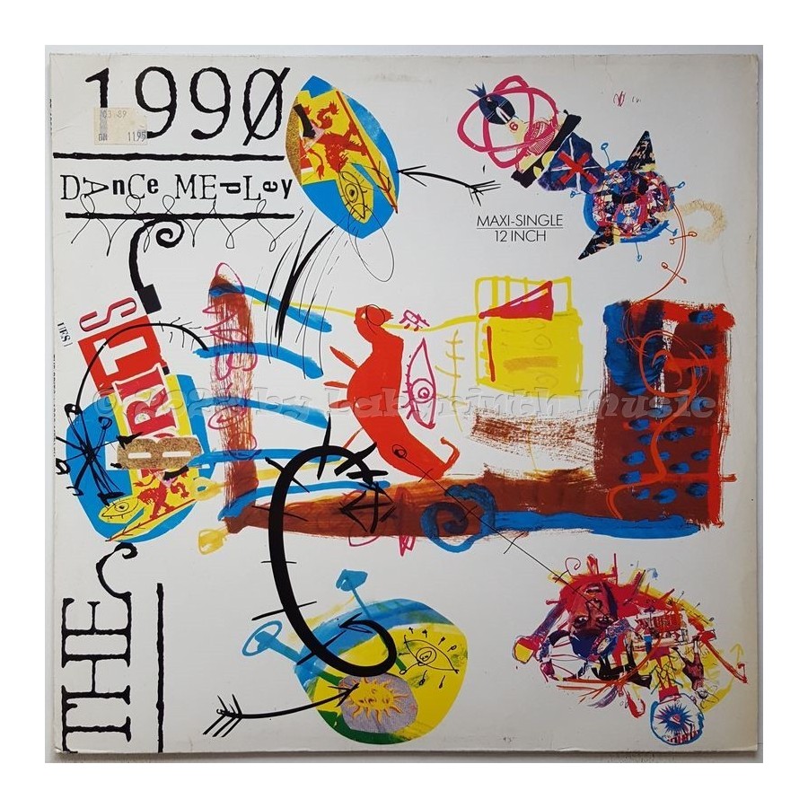Various - The Brits 1990 Dance Medley • 12" Vinyl Maxi - Labyrinth Music