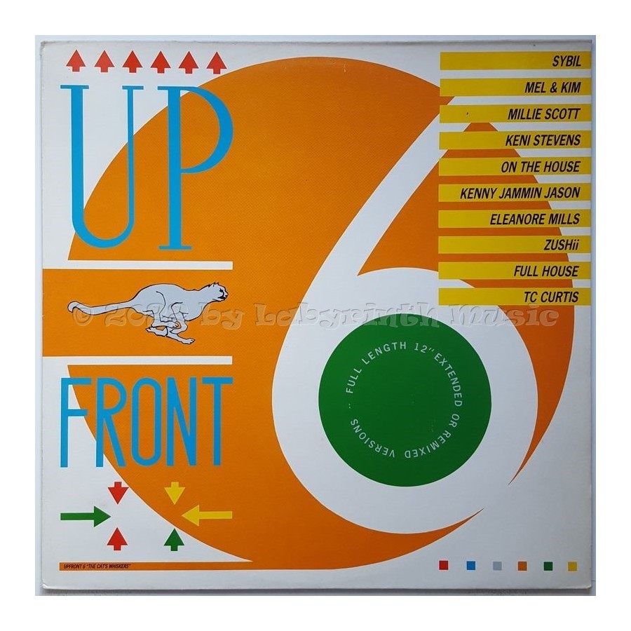 Various - Upfront 6 • 12" Vinyl LP - Labyrinth Music