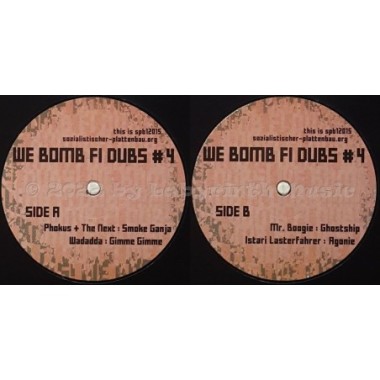 Various - We Bomb Fi Dubs 4 • 12" Vinyl Maxi • NM - Labyrinth Music