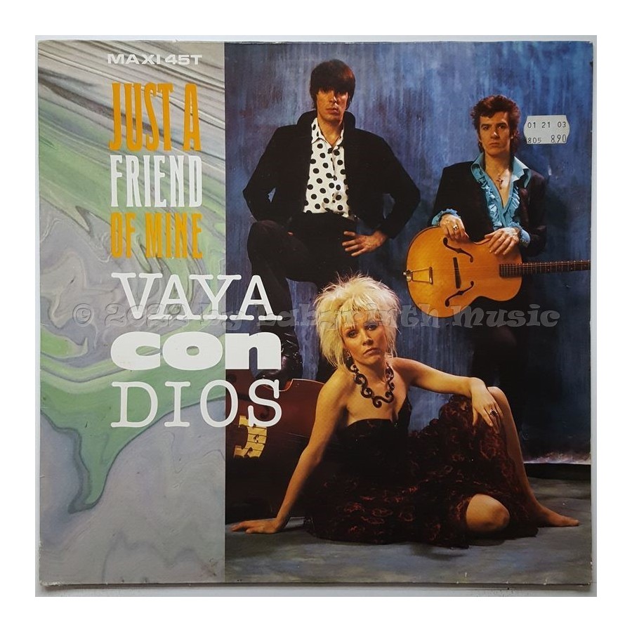 Vaya Con Dios - Just A Friend Of Mine • 12" Vinyl Maxi - Labyrinth Music