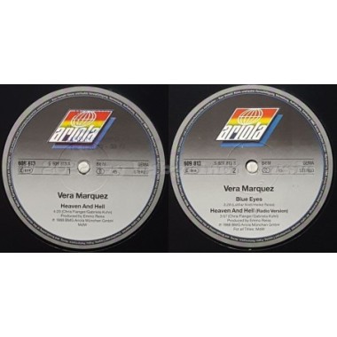 Vera Marquez - Heaven And Hell • 12" Vinyl Maxi • EX - Labyrinth Music
