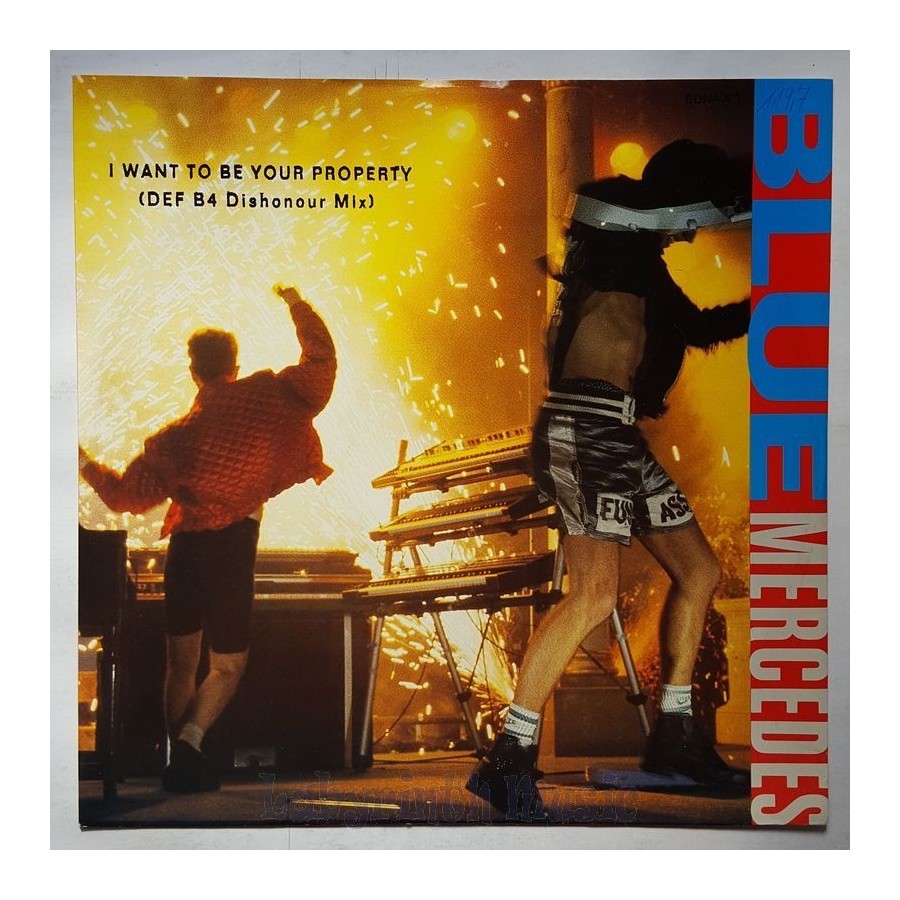 Blue Mercedes - I Want To Be Your Property • 12" Vinyl Maxi • NM - Labyrinth Music
