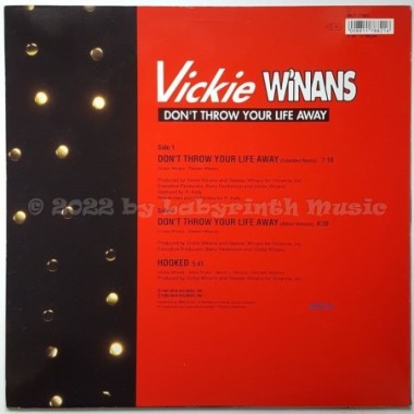 Vickie Winans - Don't Throw Your Life Away • 12" Vinyl Maxi • EX - Labyrinth Music