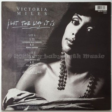 Victoria Miles - Just The Way It Is • 12" Vinyl Maxi • EX - Labyrinth Music