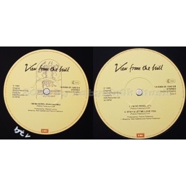 View From The Hill - I'm No Rebel • 12" Vinyl Maxi • EX - Labyrinth Music