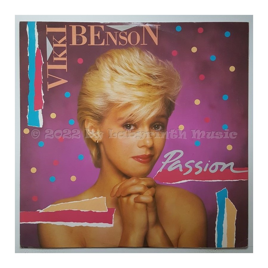 Vikki Benson - Passion • 12" Vinyl Maxi • EX - Labyrinth Music