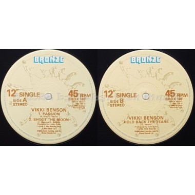 Vikki Benson - Passion • 12" Vinyl Maxi • EX - Labyrinth Music
