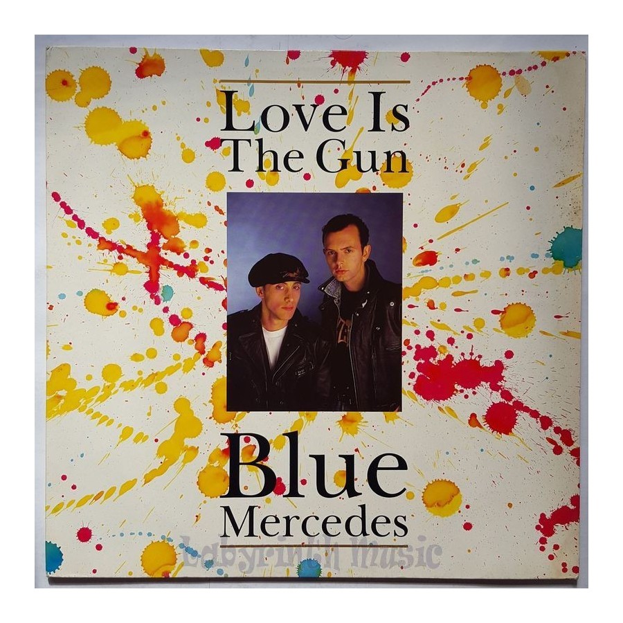 Blue Mercedes - Love Is The Gun • 12" Vinyl Maxi - Labyrinth Music