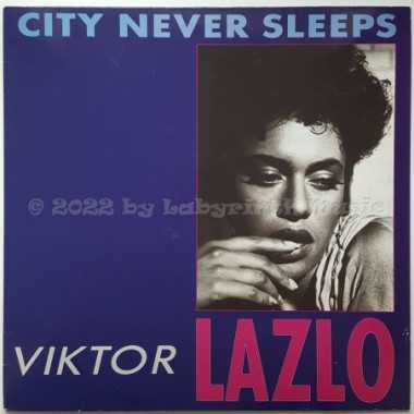 Viktor Lazlo - City Never Sleeps • 12" Vinyl Maxi • MINT - Labyrinth Music