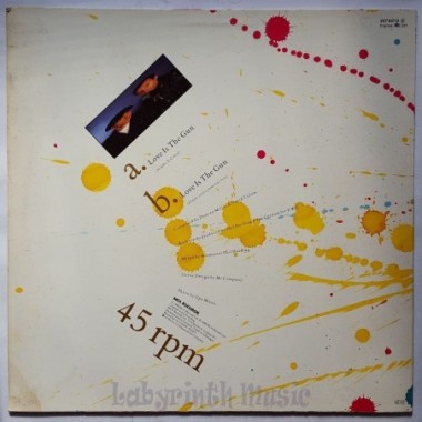 Blue Mercedes - Love Is The Gun • 12" Vinyl Maxi - Labyrinth Music