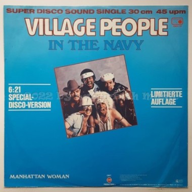 Village People - In The Navy • 12" Vinyl Maxi • EX - Labyrinth Music