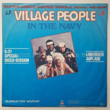 Village People - In The Navy • 12" Vinyl Maxi - Labyrinth Music