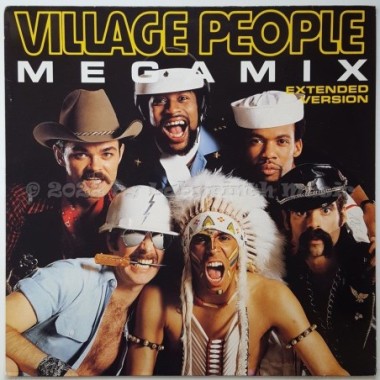Village People - Megamix • 12" Vinyl Maxi • EX - Labyrinth Music