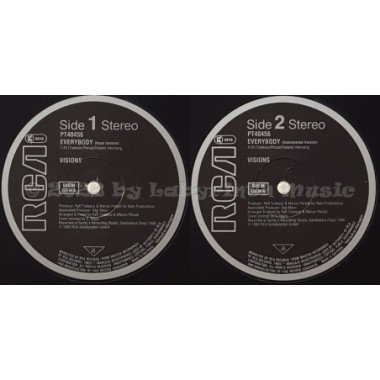 Visions - Everybody • 12" Vinyl Maxi • EX - Labyrinth Music
