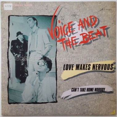 Voice And The Beat - Love Makes Nervous • 12" Vinyl Maxi • MINT - Labyrinth Music