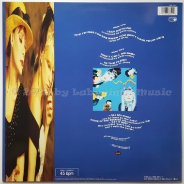 Voice Of The Beehive - I Say Nothing • 12" Vinyl Maxi • EX - Labyrinth Music