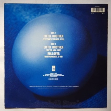 Blue Pearl - Little Brother • 12" Vinyl Maxi - Labyrinth Music