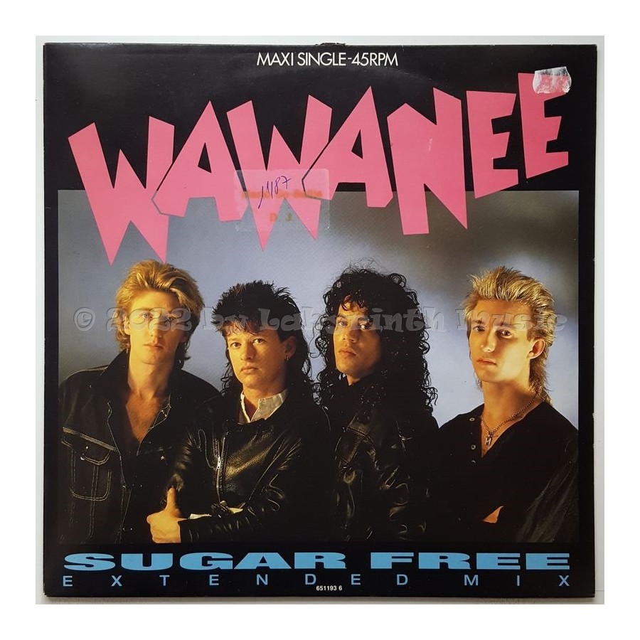 Wa Wa Nee - Sugar Free • 12" Vinyl Maxi • EX - Labyrinth Music