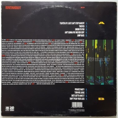 Wally Jump Jr. & The Criminal Element - Don't Push Your Luck • 12" Vinyl LP • EX - Labyrinth Music