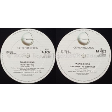 Wang Chung - Don't Let Go • 12" Vinyl Maxi • EX - Labyrinth Music