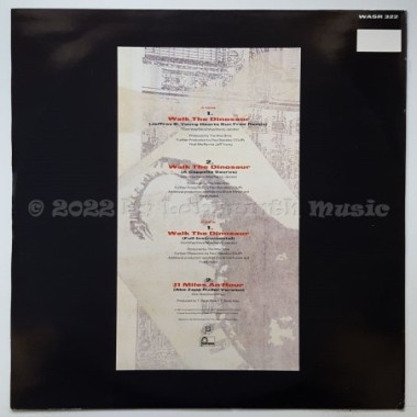 Was (Not Was) - Walk The Dinosaur • Remix Of Jeffrey B. Young • 12" Vinyl Maxi - Labyrinth Music