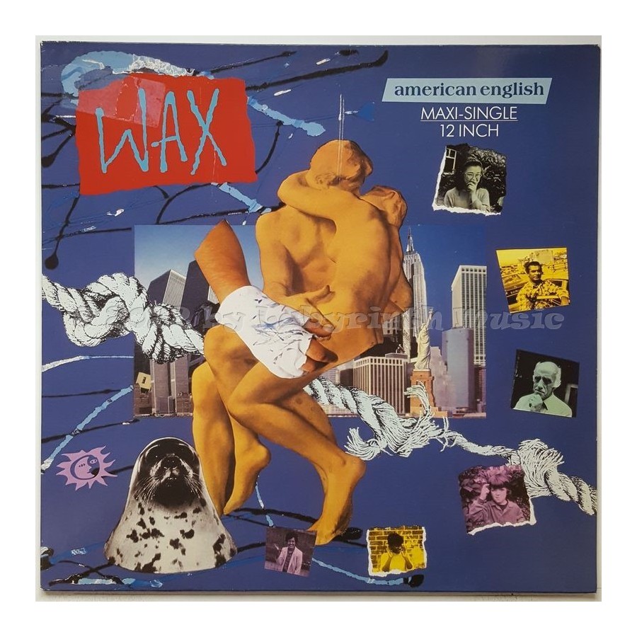Wax - American English • 12" Vinyl Maxi • EX - Labyrinth Music
