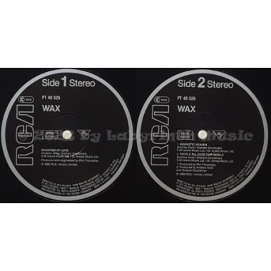 Wax - Shadows Of Love • 12" Vinyl Maxi • EX - Labyrinth Music