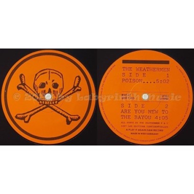 The Weathermen - Poison! • 12" Vinyl Maxi - Labyrinth Music