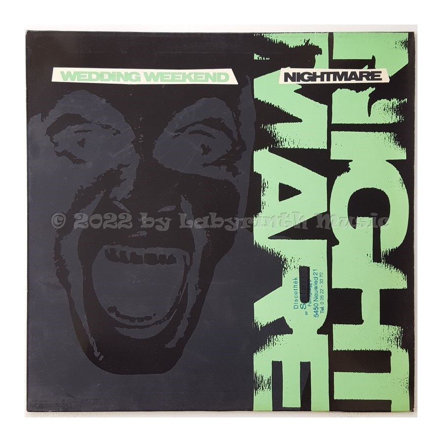 Wedding Weekend - Nightmare • 12" Vinyl Maxi - Labyrinth Music