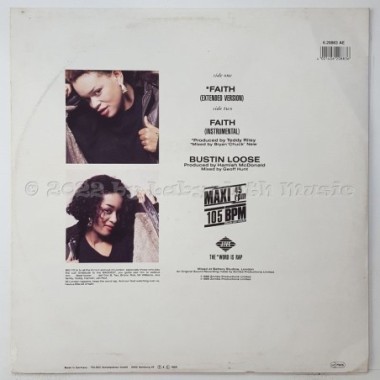 Wee Papa Girl Rappers - Faith • 12" Vinyl Maxi - Labyrinth Music