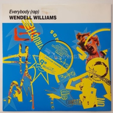 Wendell Williams - Everybody (Rap) • 12" Vinyl Maxi • EX - Labyrinth Music