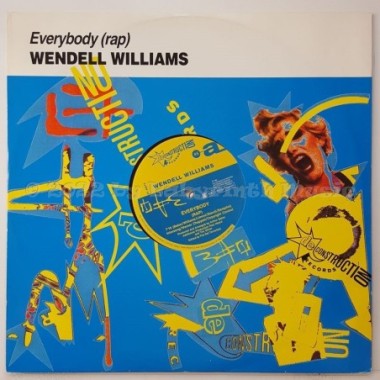 Wendell Williams - Everybody (Rap) • 12" Vinyl Maxi • MINT - Labyrinth Music