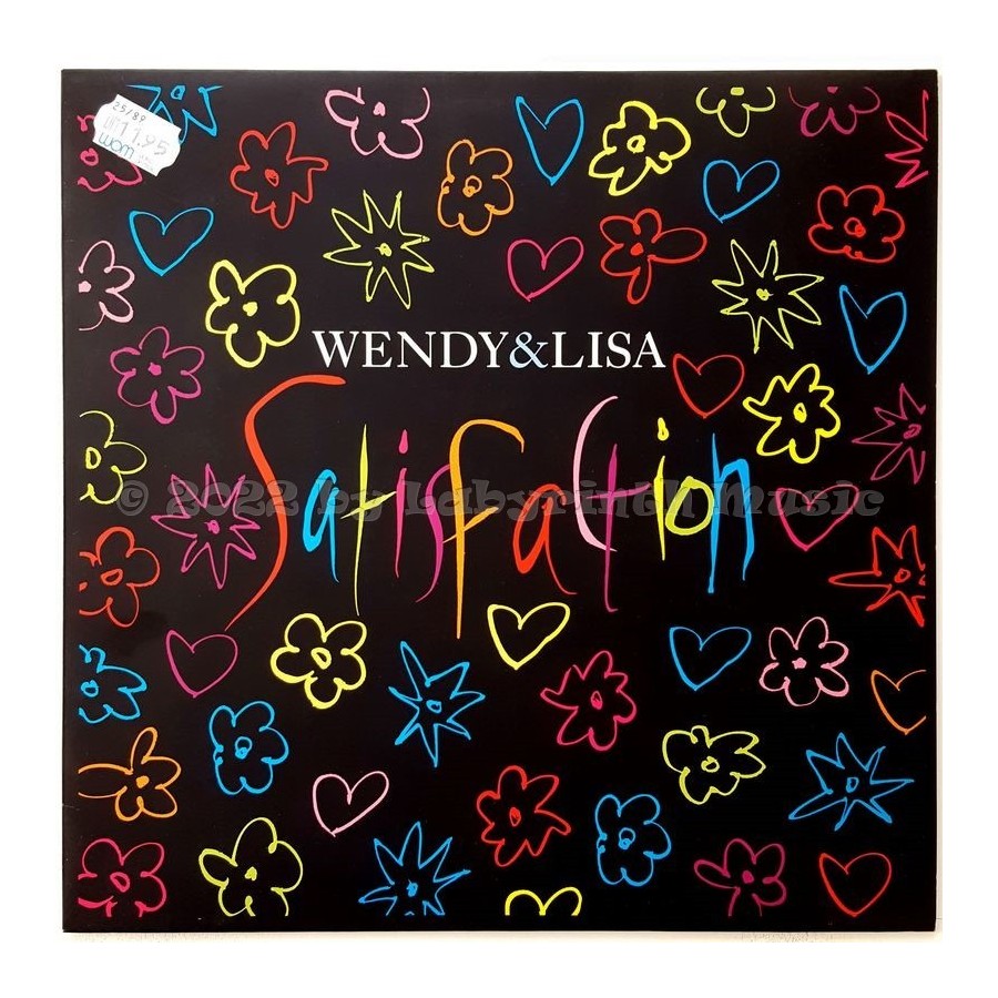 Wendy & Lisa - Satisfaction • 12" Vinyl Maxi • MINT - Labyrinth Music