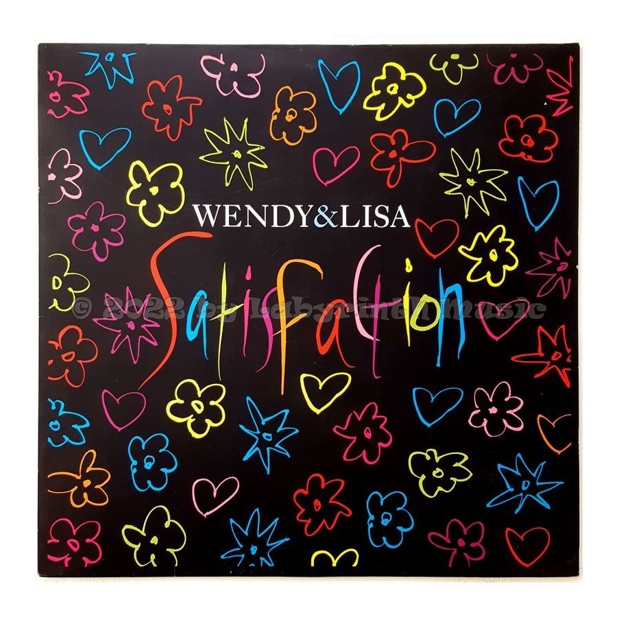 Wendy & Lisa - Satisfaction • 12" Vinyl Maxi • EX - Labyrinth Music