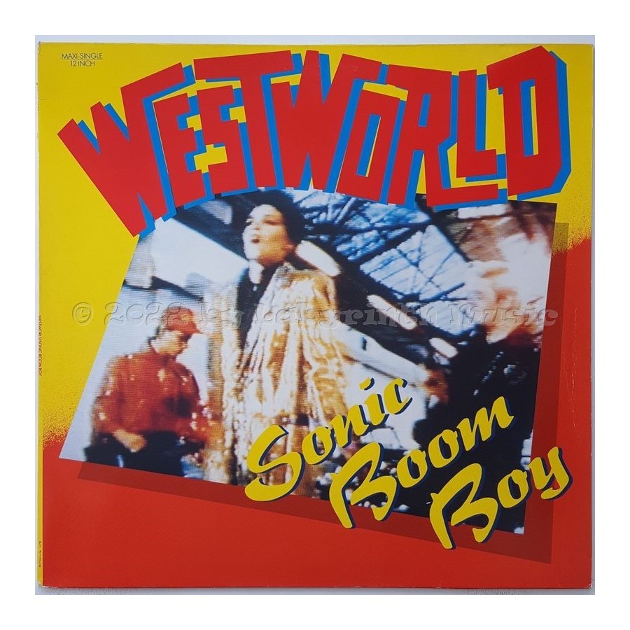 Westworld - Sonic Boom Boy • 12" Vinyl Maxi • EX - Labyrinth Music