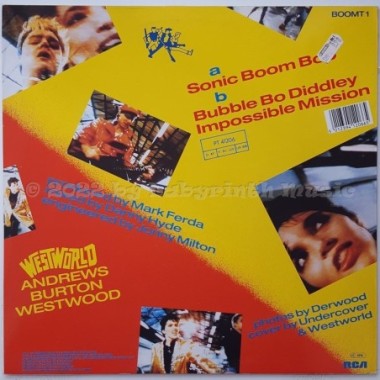 Westworld - Sonic Boom Boy • 12" Vinyl Maxi • EX - Labyrinth Music