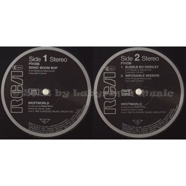 Westworld - Sonic Boom Boy • 12" Vinyl Maxi • EX - Labyrinth Music