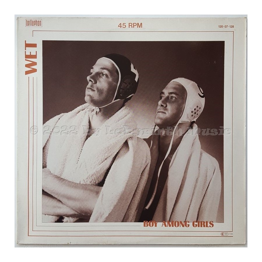 WET - Boy Among Girls • 12" Vinyl Maxi • EX - Labyrinth Music