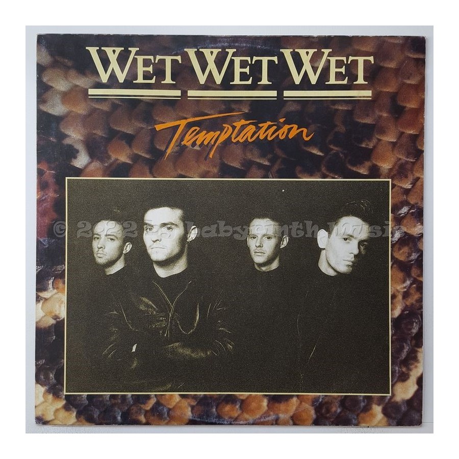 Wet Wet Wet - Temptation • 12" Vinyl Maxi • EX - Labyrinth Music