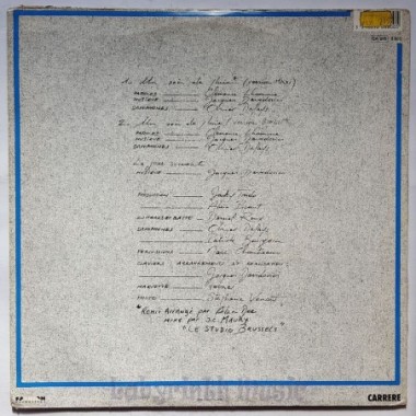 Blues Trottoir - Un Soir De Pluie • 12" Vinyl Maxi - Labyrinth Music