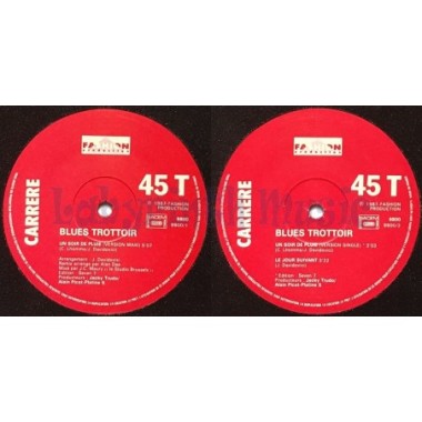 Blues Trottoir - Un Soir De Pluie • 12" Vinyl Maxi - Labyrinth Music
