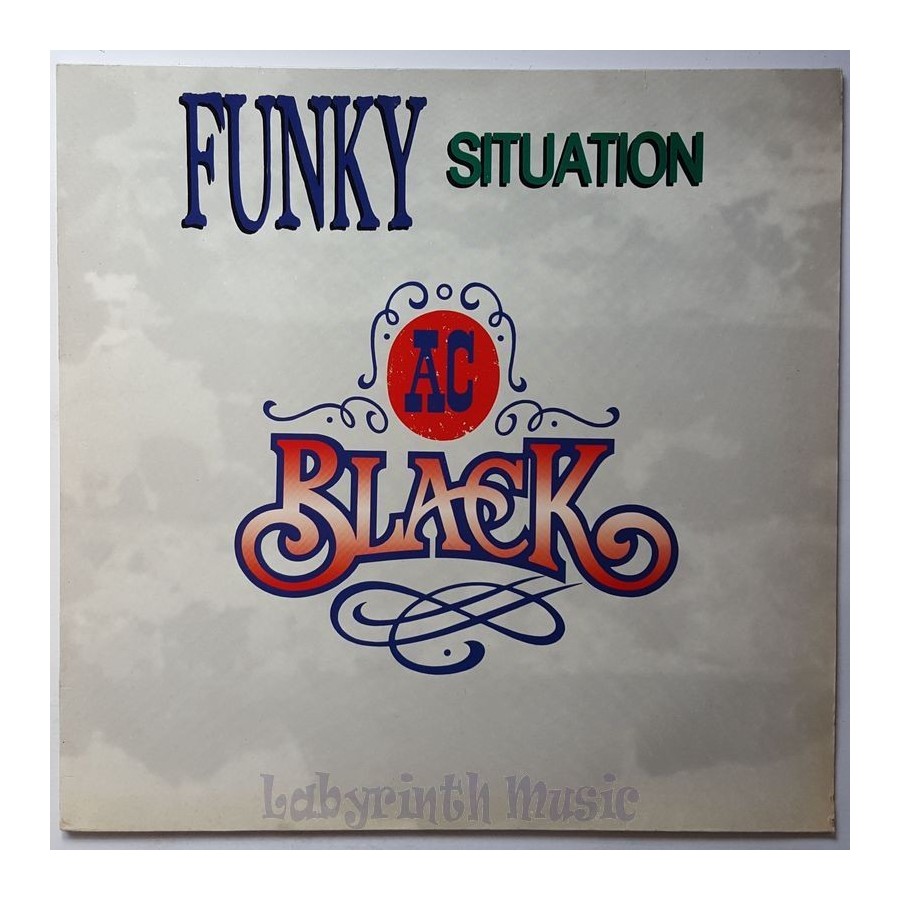 AC Black - Funky Situation • 12" Vinyl Maxi • EX - Labyrinth Music