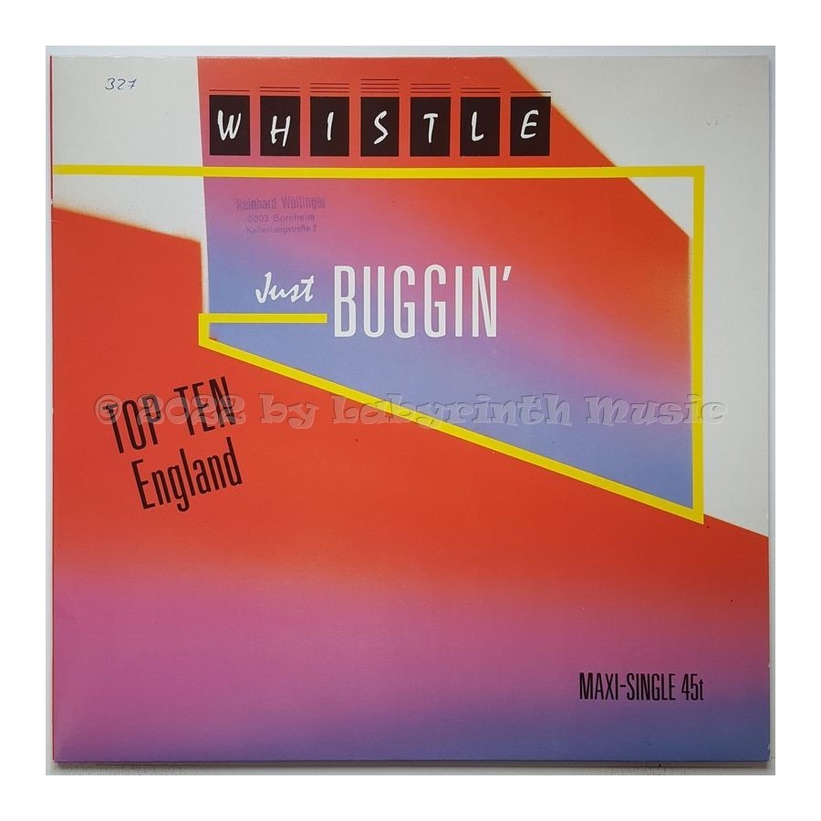 Whistle - Just Buggin' • 12" Vinyl Maxi • NM - Labyrinth Music