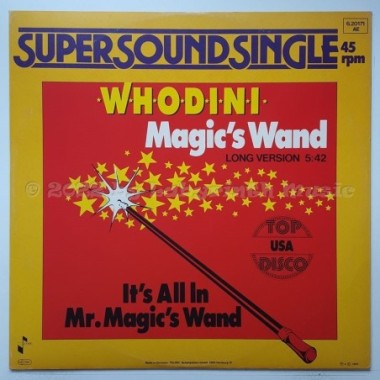 Whodini - Magic's Wand • 12" Vinyl Maxi - Labyrinth Music