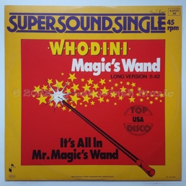 Whodini - Magic's Wand • 12" Vinyl Maxi - Labyrinth Music