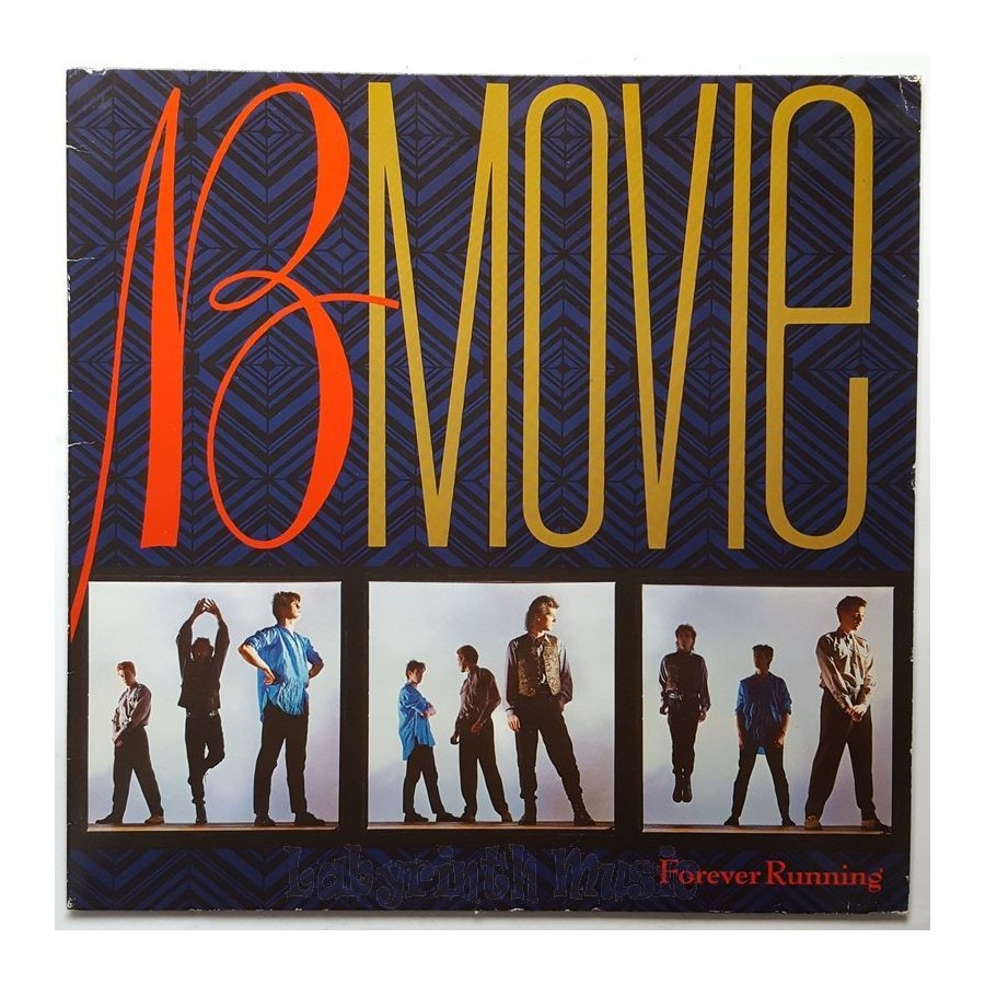 B-Movie - Forever Running • 12" Vinyl LP • EX - Labyrinth Music
