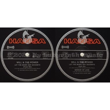 Will And The Power - Let The Music Say Goodbye • 12" Vinyl Maxi • MINT - Labyrinth Music