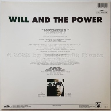 Will And The Power - We Are The Power • 12" Vinyl Maxi • MINT - Labyrinth Music