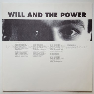Will And The Power - We Are The Power • 12" Vinyl Maxi • MINT - Labyrinth Music