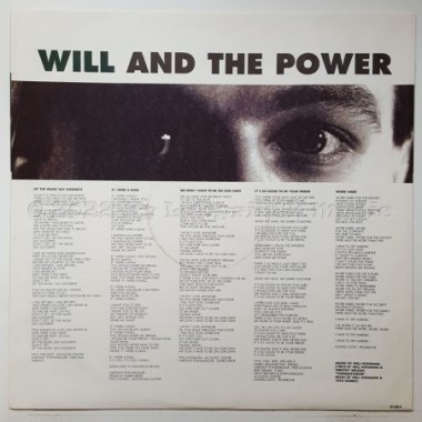 Will And The Power - Will And The Power • 12" Vinyl LP • MINT - Labyrinth Music